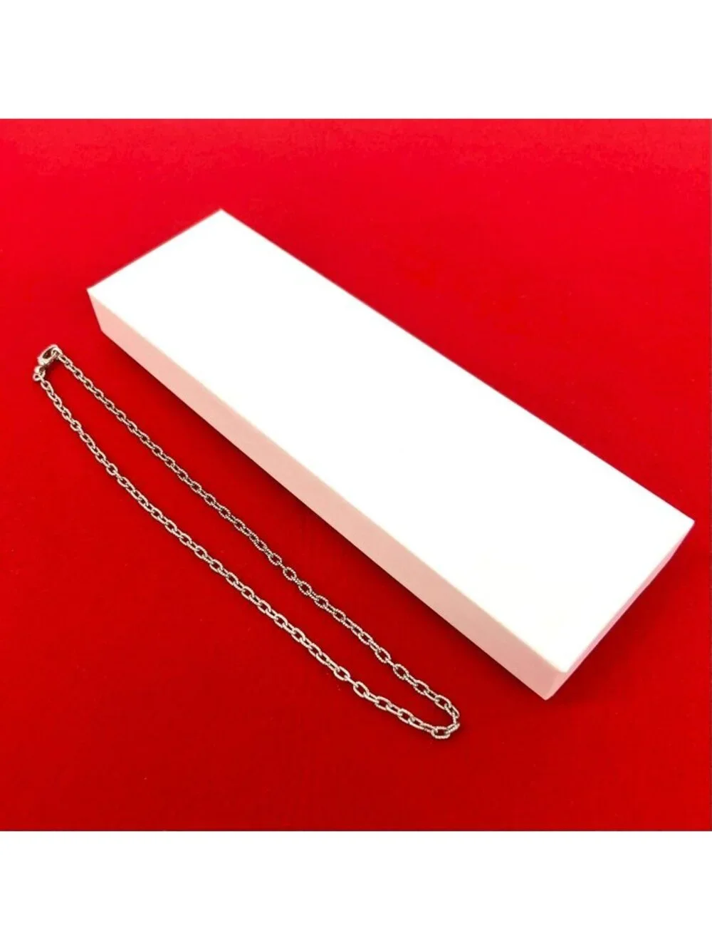 Gucci Vintage 925 Sterling Silver Chain Pendant Choker